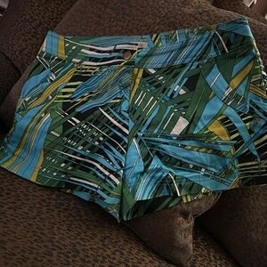 Cache tropical print shorts - size 6